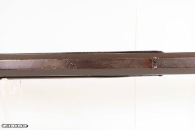 Antique W.L. HUDSON Back Action CINCINNATI .48 Percussion HOMESTEAD RifleANTEBELLUM Game Getting Rifle by WELSH GUNMAKER - Image 14 of 24