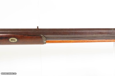 Antique W.L. HUDSON Back Action CINCINNATI .48 Percussion HOMESTEAD RifleANTEBELLUM Game Getting Rifle by WELSH GUNMAKER - Image 4 of 24