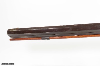 Antique W.L. HUDSON Back Action CINCINNATI .48 Percussion HOMESTEAD RifleANTEBELLUM Game Getting Rifle by WELSH GUNMAKER - Image 19 of 24