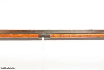 Antique W.L. HUDSON Back Action CINCINNATI .48 Percussion HOMESTEAD RifleANTEBELLUM Game Getting Rifle by WELSH GUNMAKER - Image 8 of 24
