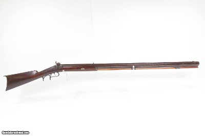 Antique W.L. HUDSON Back Action CINCINNATI .48 Percussion HOMESTEAD RifleANTEBELLUM Game Getting Rifle by WELSH GUNMAKER - Image 2 of 24