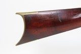 Mid-1800s Antique M. DICKSON Half Stock Percussion HOMESTEAD/HUNTING Rifle
ANTEBELLUM GAME GETTING Rifle w/SET TRIGGER - 6 of 23