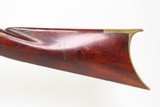 Mid-1800s Antique M. DICKSON Half Stock Percussion HOMESTEAD/HUNTING Rifle
ANTEBELLUM GAME GETTING Rifle w/SET TRIGGER - 21 of 23