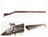 Mid-1800s Antique M. DICKSON Half Stock Percussion HOMESTEAD/HUNTING Rifle
ANTEBELLUM GAME GETTING Rifle w/SET TRIGGER - 1 of 23