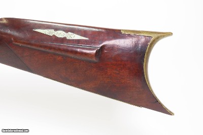 NEW YORK Antique J.H. RECTOR Half-Stock Percussion TARGET/SPORTING RifleMade Circa the 1850s with BULLET STARTER Included - Image 24 of 25