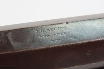 NEW YORK Antique J.H. RECTOR Half-Stock Percussion TARGET/SPORTING RifleMade Circa the 1850s with BULLET STARTER Included - Image 18 of 25
