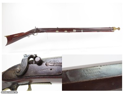 NEW YORK Antique J.H. RECTOR Half-Stock Percussion TARGET/SPORTING Rifle
Made Circa the 1850s with BULLET STARTER Included
