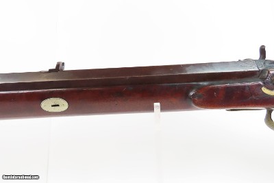NEW YORK Antique J.H. RECTOR Half-Stock Percussion TARGET/SPORTING RifleMade Circa the 1850s with BULLET STARTER Included - Image 22 of 25