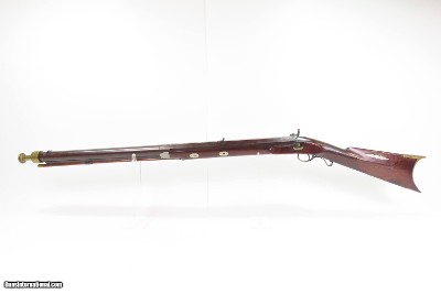 NEW YORK Antique J.H. RECTOR Half-Stock Percussion TARGET/SPORTING RifleMade Circa the 1850s with BULLET STARTER Included - Image 19 of 25