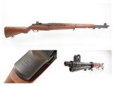 WORLD WAR II Era SPRINGFIELD U.S. M1 GARAND .30-06 Infantry Rifle C&R WWII
1943 mfr. Springfield Armory in Massachusetts