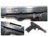 GERMAN OCCUPATION French M.A.B. Model “D” SEMI-AUTO Hammerless Pistol C&R
7.65mm Caliber Based on the Model 1910 FN BROWNING