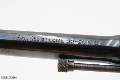 1912 mfg COLT Double Action POLICE POSITIVE SPECIAL .32-20 WCF C&R Revolver SELF DEFENSE Revolver COLT BOX NUMBERED TO THE GUN - Image 14 of 17