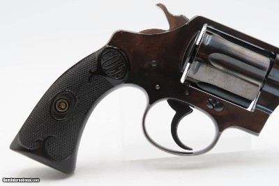 1912 mfg COLT Double Action POLICE POSITIVE SPECIAL .32-20 WCF C&R Revolver SELF DEFENSE Revolver COLT BOX NUMBERED TO THE GUN - Image 5 of 17
