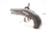 ENGRAVED/SILVER Mounted Antique DERRINGER Percussion Pistol KILLED LINCOLN
Period Copy of Henry Deringer’s Famous Pistol - 10 of 10