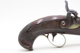 ENGRAVED/SILVER Mounted Antique DERRINGER Percussion Pistol KILLED LINCOLN
Period Copy of Henry Deringer’s Famous Pistol - 4 of 10