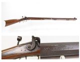 GREAT BARRINGTON, MASS. Antique GEORGE CROSBY LONG RIFLE Homestead Hunting
c1840s New England - 1 of 19