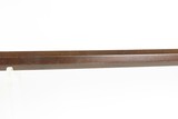 GREAT BARRINGTON, MASS. Antique GEORGE CROSBY LONG RIFLE Homestead Hunting
c1840s New England - 13 of 19