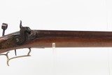 GREAT BARRINGTON, MASS. Antique GEORGE CROSBY LONG RIFLE Homestead Hunting
c1840s New England - 5 of 19