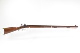 GREAT BARRINGTON, MASS. Antique GEORGE CROSBY LONG RIFLE Homestead Hunting
c1840s New England - 2 of 19