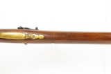 GREAT BARRINGTON, MASS. Antique GEORGE CROSBY LONG RIFLE Homestead Hunting
c1840s New England - 10 of 19