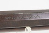 GREAT BARRINGTON, MASS. Antique GEORGE CROSBY LONG RIFLE Homestead Hunting
c1840s New England - 17 of 19