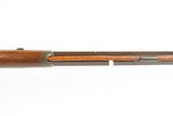 GREAT BARRINGTON, MASS. Antique GEORGE CROSBY LONG RIFLE Homestead Hunting
c1840s New England - 9 of 19