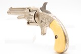 FACTORY ENGRAVED Antique MARLIN XX Standard M1873 Revolver ANTIQUE IVORIES
DESIREABLE .22 Caliber Pocket Revolver GREAT SHAPE - 2 of 15