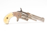FACTORY ENGRAVED Antique MARLIN XX Standard M1873 Revolver ANTIQUE IVORIES
DESIREABLE .22 Caliber Pocket Revolver GREAT SHAPE - 3 of 15