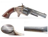 LETTERED Antique CIVIL WAR Era SMITH & WESSON No. 1 Revolver “WILD WEST”
S&W’s ROLLIN WHITE “Bored Through Cylinder” Patent