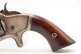LETTERED Antique CIVIL WAR Era SMITH & WESSON No. 1 Revolver “WILD WEST”
S&W’s ROLLIN WHITE “Bored Through Cylinder” Patent - 12 of 16
