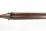 BRITISH Antique JOHN BLANCH & SON 12 Gauge Double Barrel Percussion SHOTGUN ENGRAVED Shotgun Likely Imported to the U.S. - 15 of 25