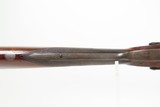 BRITISH Antique JOHN BLANCH & SON 12 Gauge Double Barrel Percussion SHOTGUN ENGRAVED Shotgun Likely Imported to the U.S. - 11 of 25