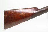 BRITISH Antique JOHN BLANCH & SON 12 Gauge Double Barrel Percussion SHOTGUN ENGRAVED Shotgun Likely Imported to the U.S. - 6 of 25