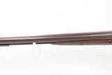 BRITISH Antique JOHN BLANCH & SON 12 Gauge Double Barrel Percussion SHOTGUN ENGRAVED Shotgun Likely Imported to the U.S. - 22 of 25