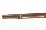 Antique Half-Stock .50 Cal. Percussion American LONG RIFLE Kentucky Style Long Rifle with “Partridge” Marked Lock - 17 of 22