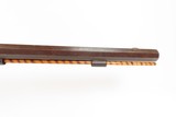 Antique Half-Stock .50 Cal. Percussion American LONG RIFLE Kentucky Style Long Rifle with “Partridge” Marked Lock - 3 of 22