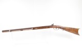 Antique Half-Stock .50 Cal. Percussion American LONG RIFLE Kentucky Style Long Rifle with “Partridge” Marked Lock - 16 of 22