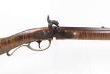 Antique Half-Stock .50 Cal. Percussion American LONG RIFLE Kentucky Style Long Rifle with “Partridge” Marked Lock - 5 of 22