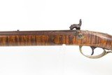 Antique Half-Stock .50 Cal. Percussion American LONG RIFLE Kentucky Style Long Rifle with “Partridge” Marked Lock - 19 of 22