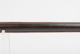 ENGRAVED Single Barrel FLINTLOCK 12 Gauge FOWLING PIECE w/LANE & REED Lock
NEW ENGLAND Gun w/BRASS FIXTURES & “76” on Butt - 17 of 25