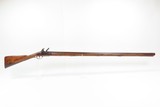 ENGRAVED Single Barrel FLINTLOCK 12 Gauge FOWLING PIECE w/LANE & REED Lock
NEW ENGLAND Gun w/BRASS FIXTURES & “76” on Butt - 2 of 25