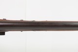 ENGRAVED Single Barrel FLINTLOCK 12 Gauge FOWLING PIECE w/LANE & REED Lock
NEW ENGLAND Gun w/BRASS FIXTURES & “76” on Butt - 18 of 25