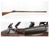 ENGRAVED Single Barrel FLINTLOCK 12 Gauge FOWLING PIECE w/LANE & REED Lock
NEW ENGLAND Gun w/BRASS FIXTURES & “76” on Butt