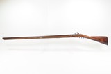 ENGRAVED Single Barrel FLINTLOCK 12 Gauge FOWLING PIECE w/LANE & REED Lock
NEW ENGLAND Gun w/BRASS FIXTURES & “76” on Butt - 21 of 25