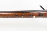 ENGRAVED Single Barrel FLINTLOCK 12 Gauge FOWLING PIECE w/LANE & REED Lock
NEW ENGLAND Gun w/BRASS FIXTURES & “76” on Butt - 25 of 25