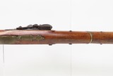 ENGRAVED Single Barrel FLINTLOCK 12 Gauge FOWLING PIECE w/LANE & REED Lock
NEW ENGLAND Gun w/BRASS FIXTURES & “76” on Butt - 12 of 25