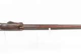 CIVIL WAR U.S. Mass. Arms SMITH PATENT Muzzle Loading Conversion Carbine
Gun Used into the WILD WEST with LEATHER SCABBARD - 8 of 19