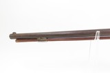CIVIL WAR U.S. Mass. Arms SMITH PATENT Muzzle Loading Conversion Carbine
Gun Used into the WILD WEST with LEATHER SCABBARD - 14 of 19
