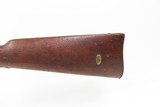 CIVIL WAR U.S. Mass. Arms SMITH PATENT Muzzle Loading Conversion Carbine
Gun Used into the WILD WEST with LEATHER SCABBARD - 16 of 19