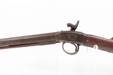 CIVIL WAR U.S. Mass. Arms SMITH PATENT Muzzle Loading Conversion Carbine
Gun Used into the WILD WEST with LEATHER SCABBARD - 15 of 19